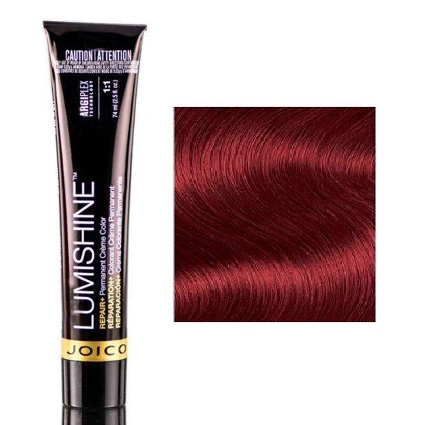 Joico Lumishine Permanent Créme - 6RR (6.66) Red Red Dark Blonde Hajfesték 74ml képe 1